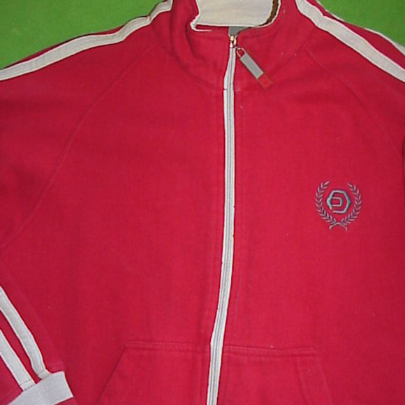 90s OP Athletic Track Jacket Preppy Zip Up Sweatshirt by Ocean Pacific S/Small - Picture 5 of 5